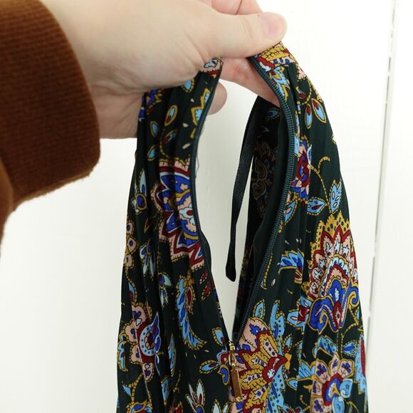 Lauren Ralph Lauren Ascot Print Georgette A Line Midi Skirt Womens Size 6 Green - Picture 6 of 12